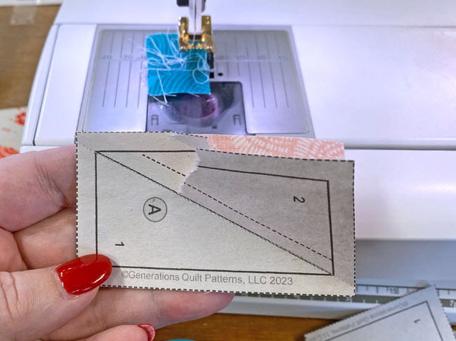 Removing the paper pattern Removing the paper pattern