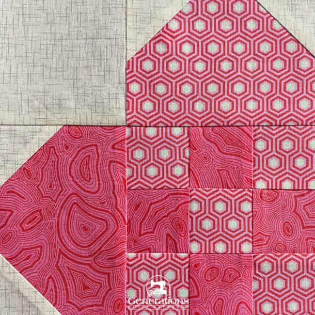 Woven Heart Quilt Block 5x5 Woven Heart Quilt Block 5x5