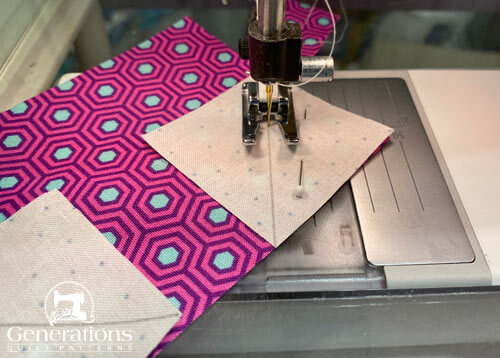 Sewing connector corners