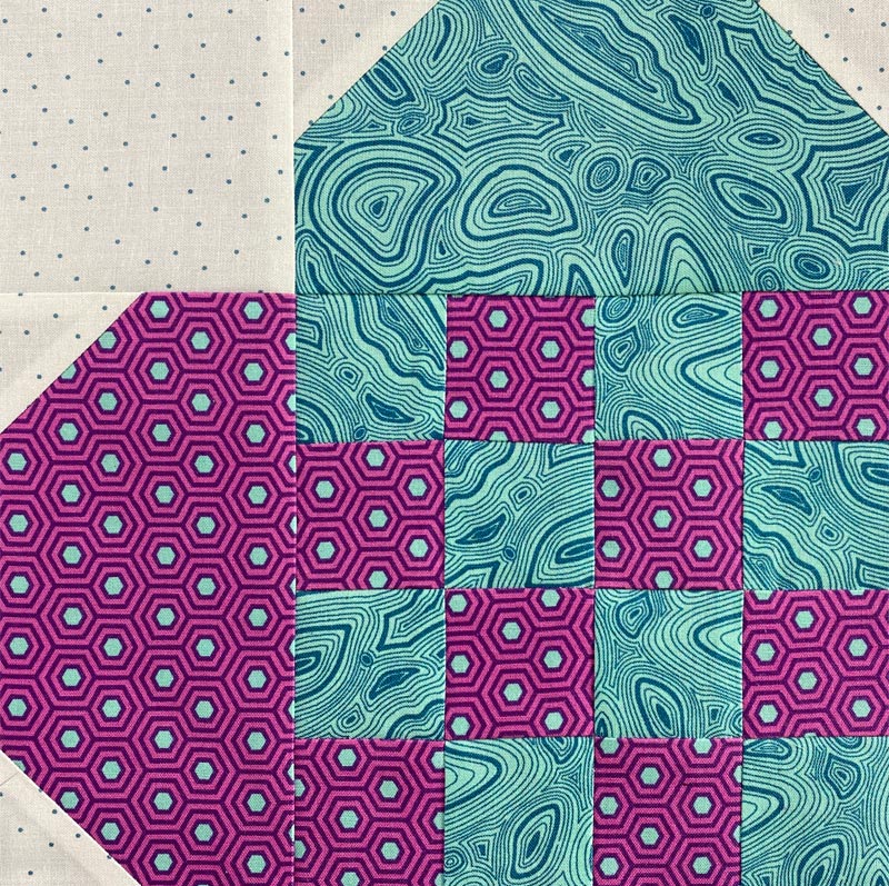 "Woven Heart" is a Free Valentine's Day Quilt Block Pattern designed by & from Generations Quilt Patterns!