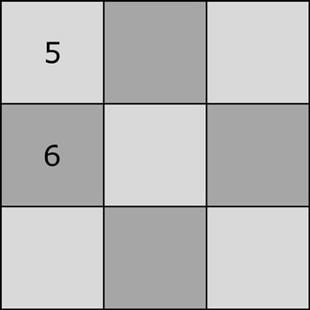 Traditionally pieced 9-patch Traditionally pieced 9-patch