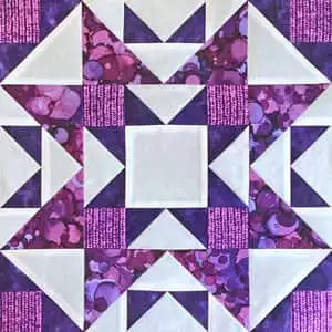 Click here to learn to make a Castle Garden quilt block 