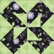 Colorado Beauty quilt block design