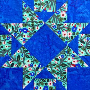 Learn to make a Cross and Square quilt block