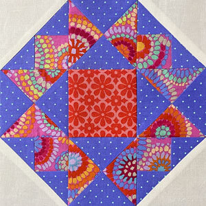 Click here for the Crowning Glory quilt block tutorial in 5 sizes