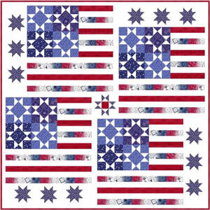 Free pattern for Flags of Parade by Natalie Crabtree