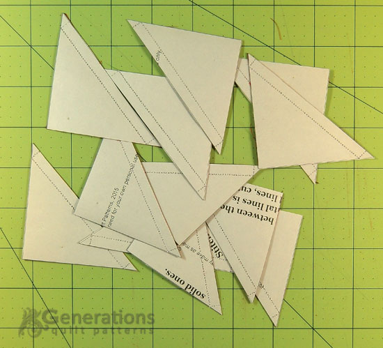 Free Half Square Triangle Paper to Download: Lesson #6