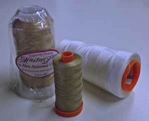 Tame machine quilting tension problems with the same thread in the needle and bobbin