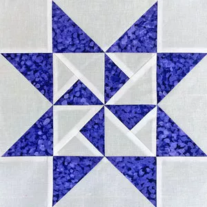Click here to learn to make a Martha Washington Star quilt block 
