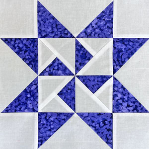 Click here to learn to make a Martha Washington Star quilt block 