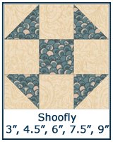 Shoofly quilt block lesson