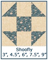 Shoofly quilt block lesson