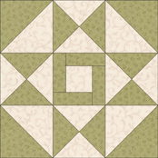 Squares and Diamonds quilt block