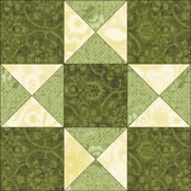 Star of Virginia quilt block