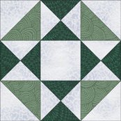 Swamp Angel quilt block