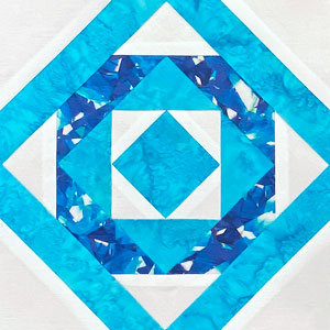 Click here to learn to make a Tunnels quilt block 