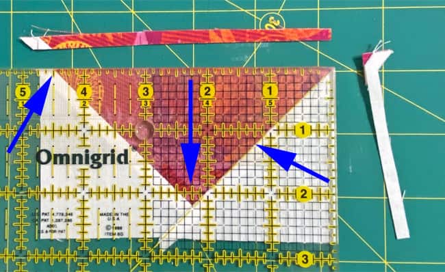 Trim the first two sides of an FG) Trim the first two sides of an FG)