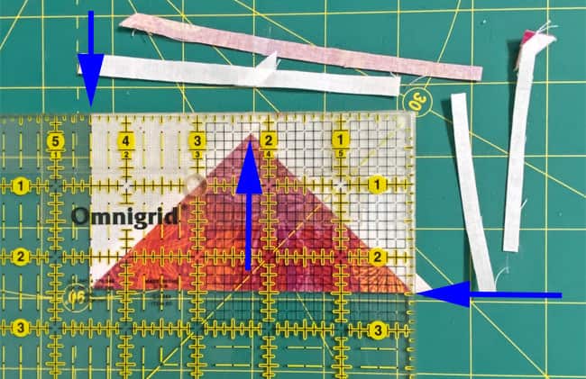 Trim the final two sides of an FG Trim the final two sides of an FG