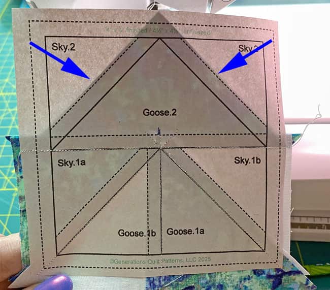 There's no need to trim if the patch doesn't extend past the guidelines There's no need to trim if the patch doesn't extend past the guidelines